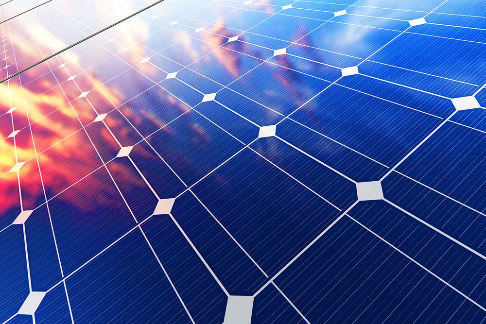Commercial Solar panels transforming sunlight into electricity for eco-friendly businesses